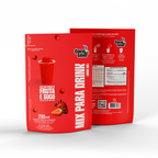 Kit Mix Para Drinks Coco Leve 200ml: 2un Maracujá + 1un Morango + 1un Uva Verde + 1un Leite Fermentado