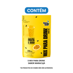Kit Mix Para Drink De Maracujá Coco Leve 200ml 5 Unidades