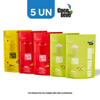 Kit Mix Para Drinks Coco Leve 200ml: 2un Uva Verde  +2un Morango + 1un Maracujá